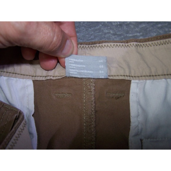 Columbia Pants Men's 37X27 Regular Fit Chino Tapered Leg Light‎ Brown - Picture 8 of 16